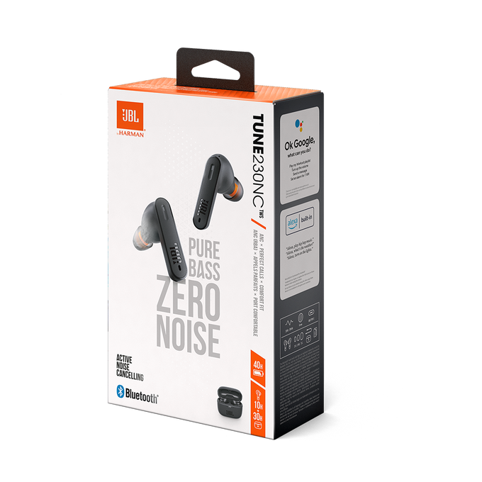 JBL Tune 230NC TWS - Black - True wireless noise cancelling earbuds - Detailshot 10 image number null